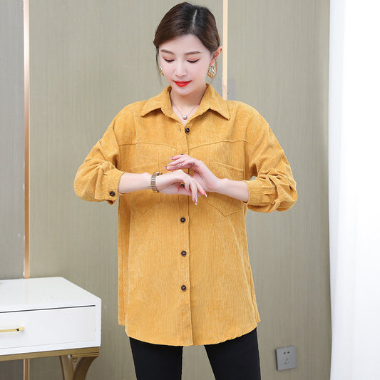 Fashionable Temperament Casual Loose Shirt