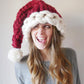 Christmas Plush Hat With Pompom Cute Winter Hat For Women Men Child