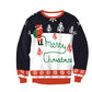 Men And Women Digital Printing Christmas Round Neck Sweater Tops