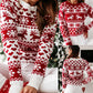 Women Ugly Christmas Sweaters Winter Long Sleeve Knitted Sweater Elk Snowflake Print Knitted Jumpers Knitwear Casual Soft Jacquard Pullover Xmas Look