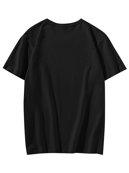 Cartoon Printed T-Shirt – High-Quality Cotton, Casual Short Sleeve