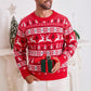 Christmas Sweater Men's Round Neck Loose Jacquard Knitwear