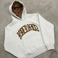 Leopard Print Letter Embroidery Hoodie – Street Casual Unisex Sweatshirt