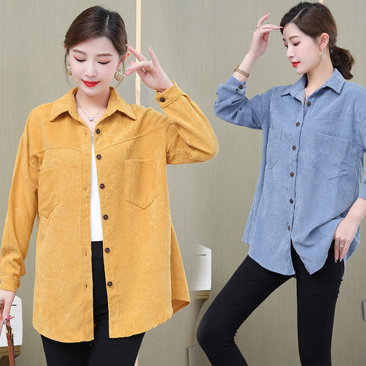 Fashionable Temperament Casual Loose Shirt