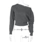 Women's Fashion Simple Elegant Slim-fit Long Sleeve Top