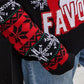 Santa Embroidered Crew Neck Knit Sweater