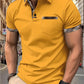 European And American Ins Color Matching Plaid Short Sleeve Sports Polo Shirts