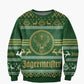Men And Women Digital Printing Christmas Round Neck Sweater Tops